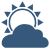 Meist sonnig